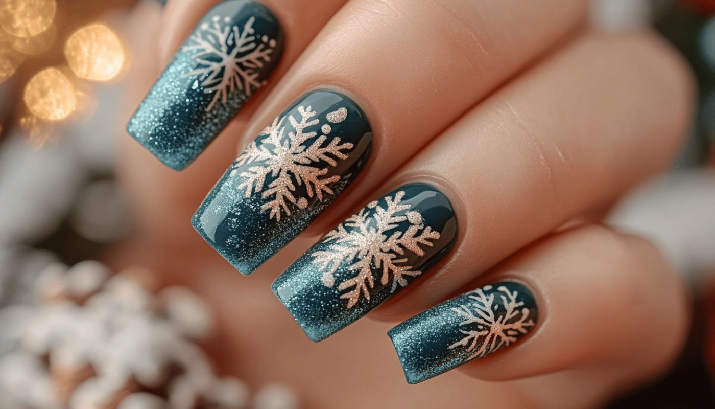 Comment créer une manucure festive inspirée de l'hiver ?